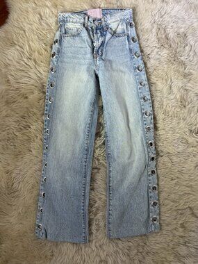 ✦ REVICE Denim “Holey Grail” Super 80s Jeans — Size 23